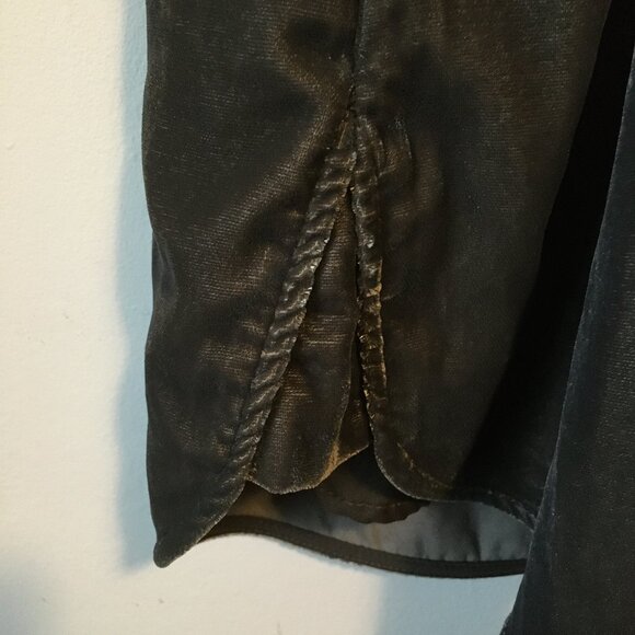 Velvety Banana Republic Dark Olive String Strap V-Neck Cami - Picture 9 of 16